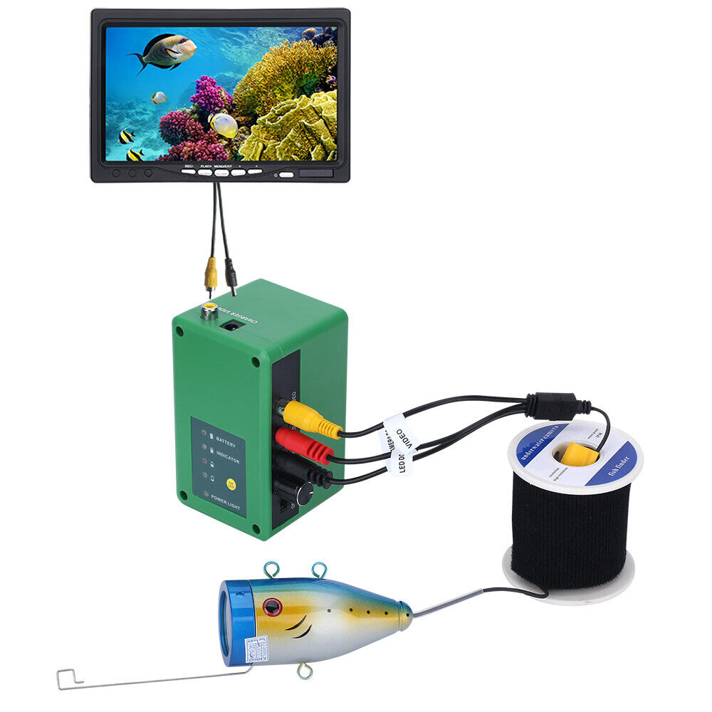 Aqua-Vu AV715c Underwater Fishing Camera 7 Color LCD Screen and 50-Feet  Cable